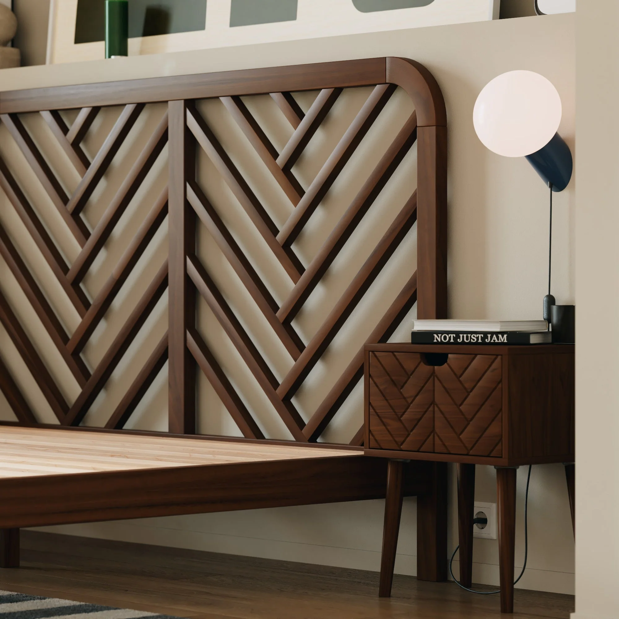 Cama de madera Ali - Image 13
