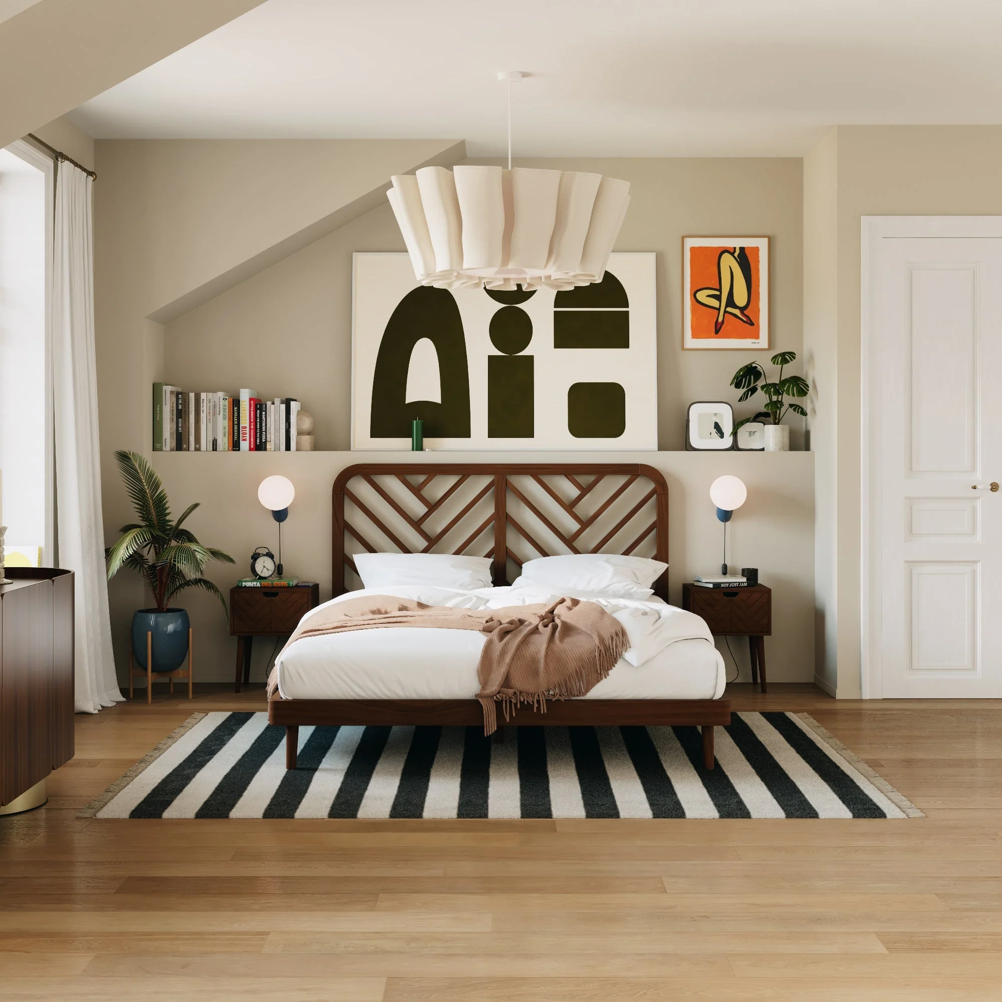 Cama de madera Ali - Image 14