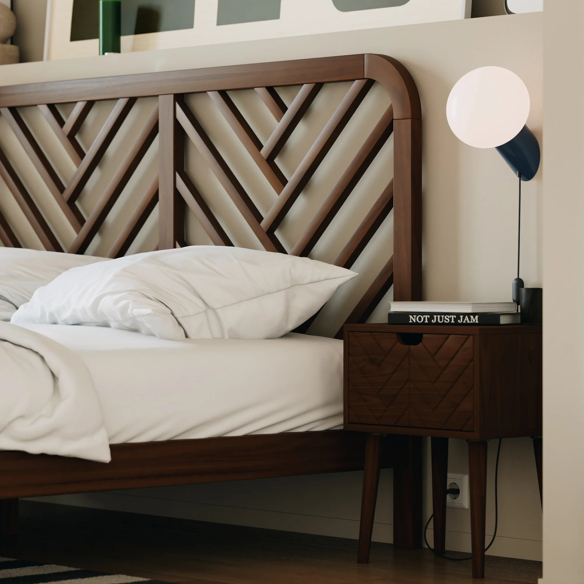 Cama de madera Ali - Image 15