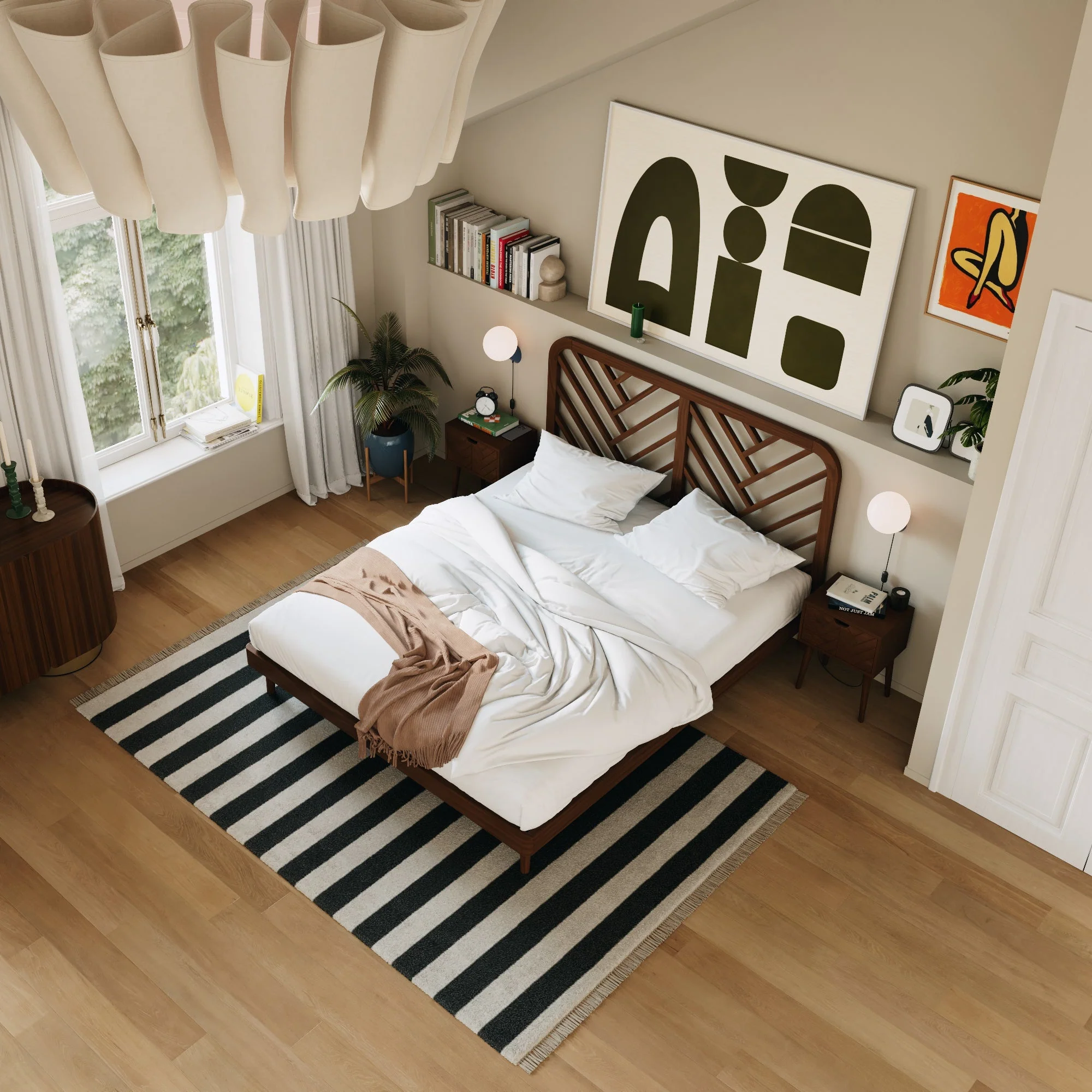 Cama de madera Ali - Image 16