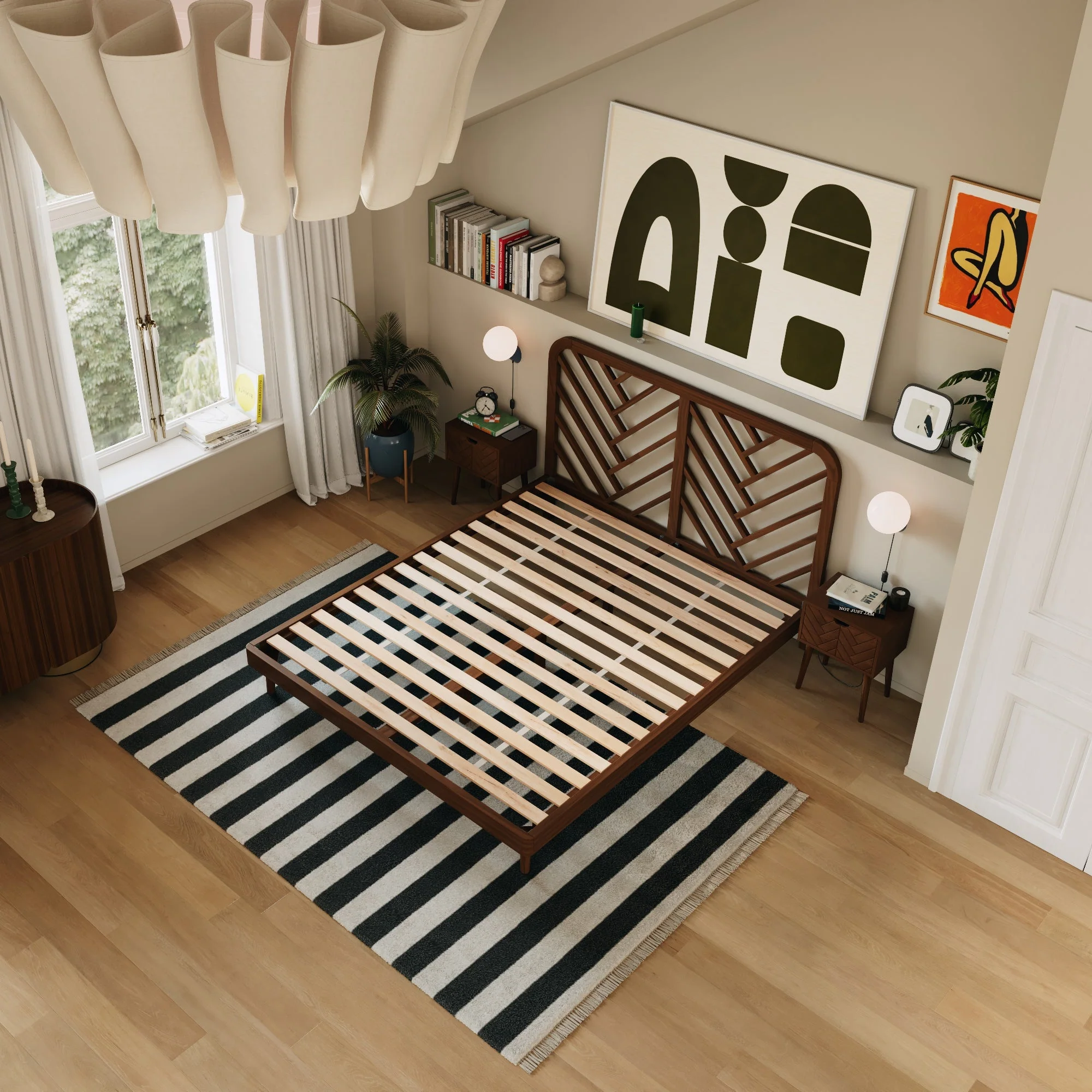 Cama de madera Ali - Image 17