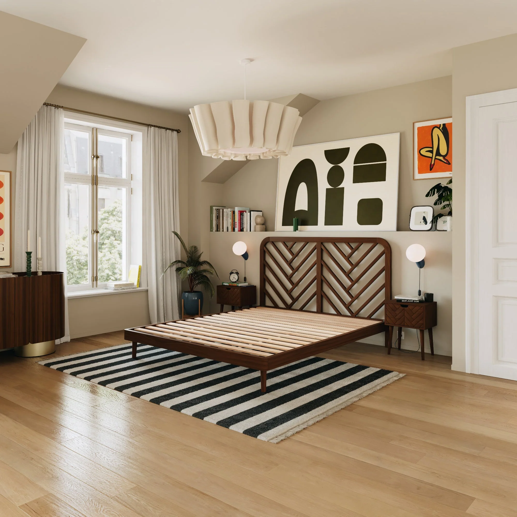 Cama de madera Ali - Image 18