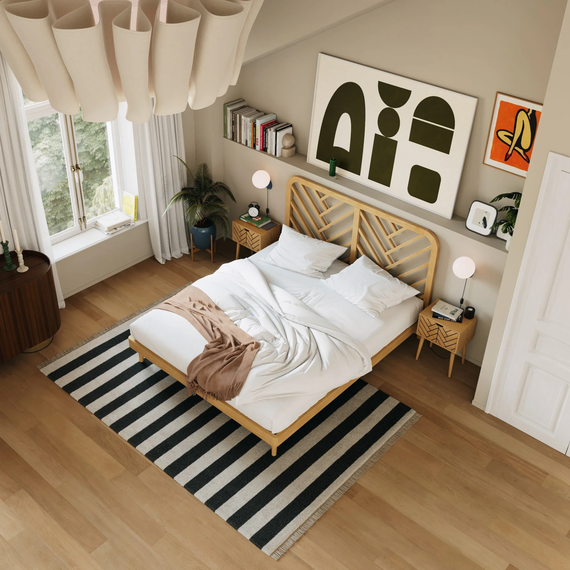 Cama de madera Ali - Image 3