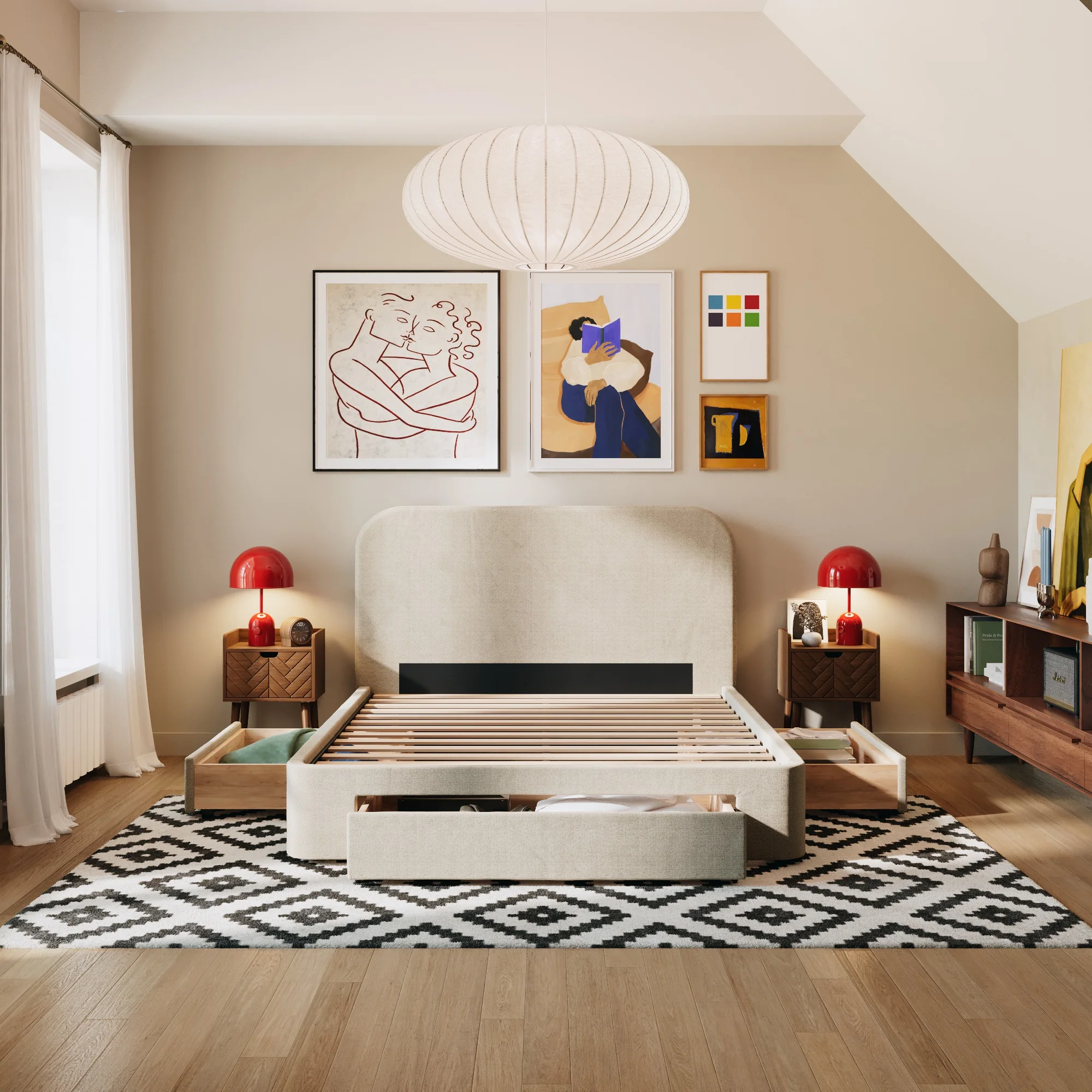 Cama con cajones Sommeil - Image 6