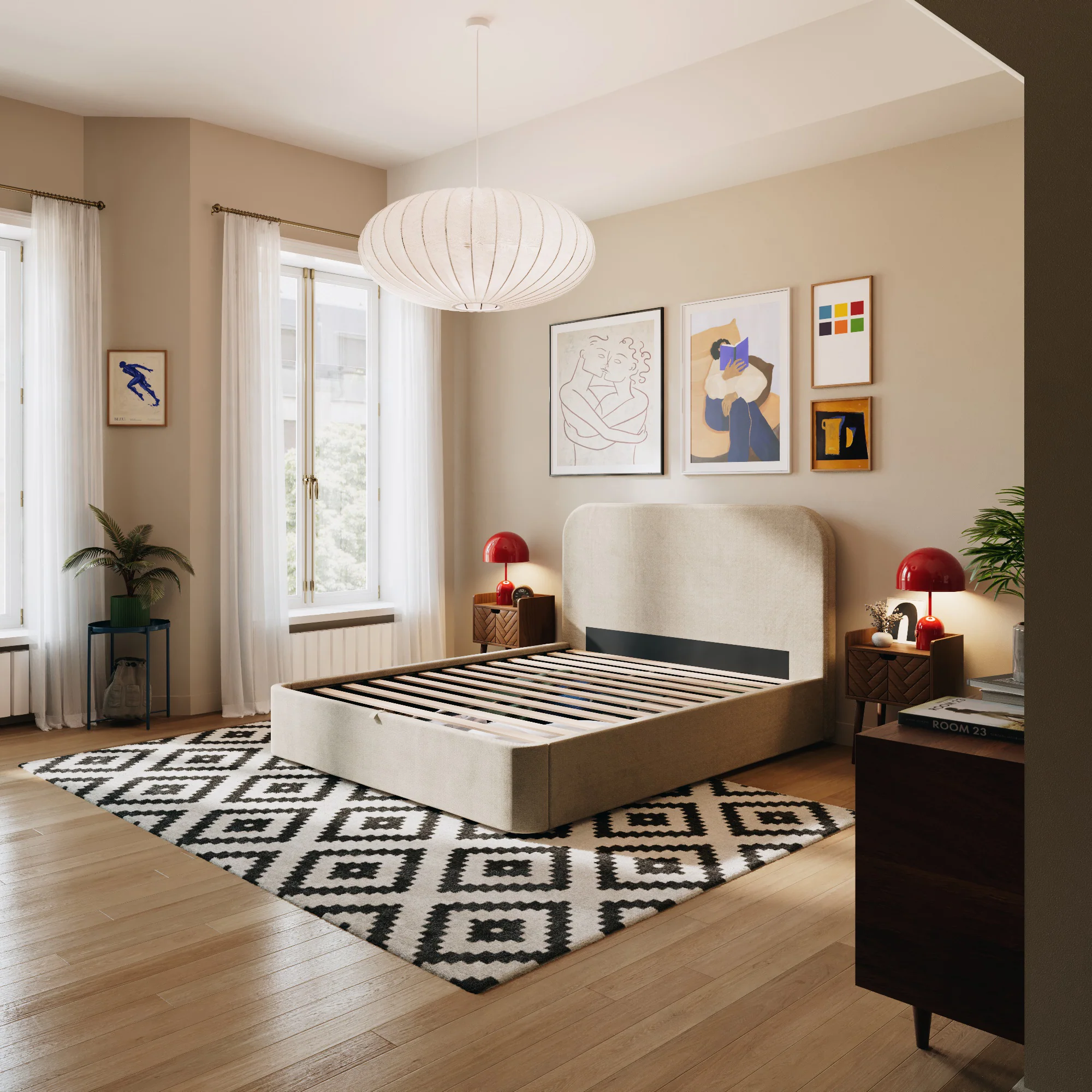 Cama con canapé abatible Sommeil - Image 10