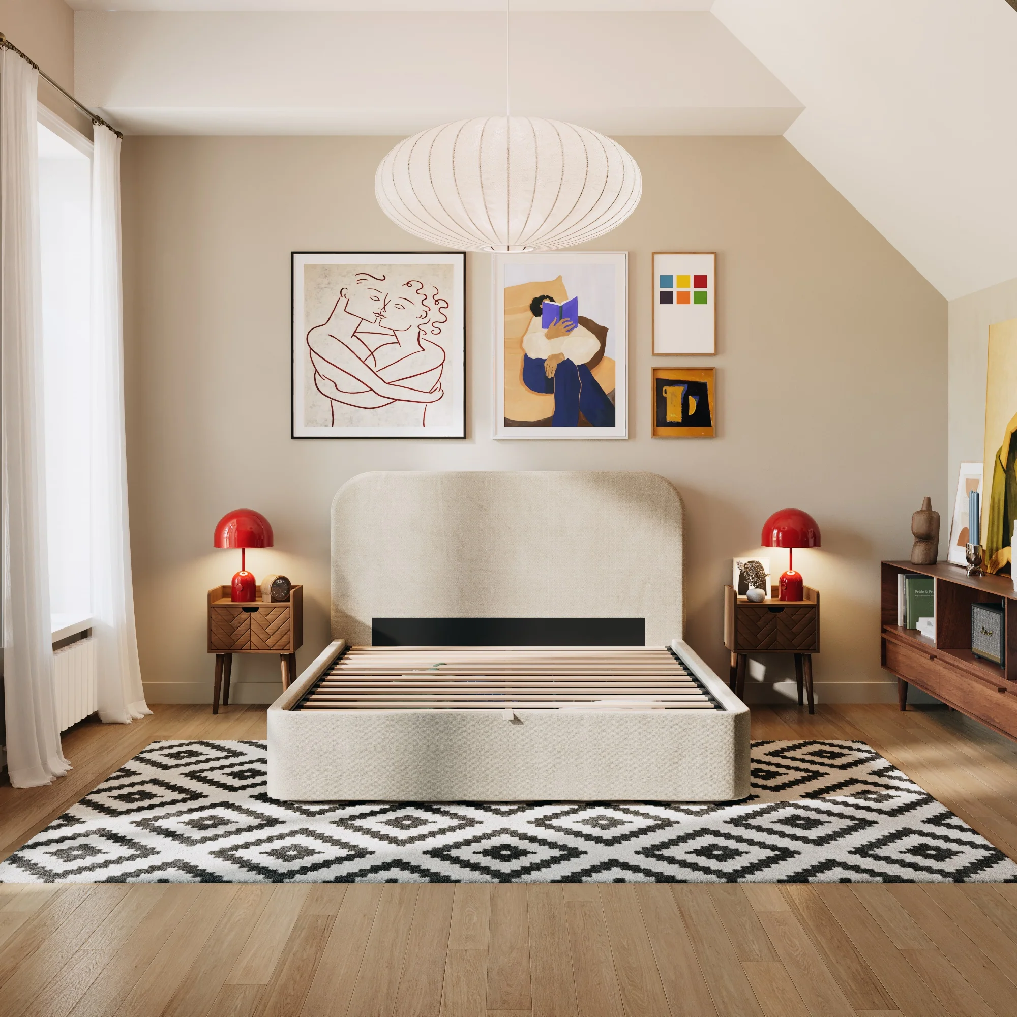 Cama con canapé abatible Sommeil - Image 11