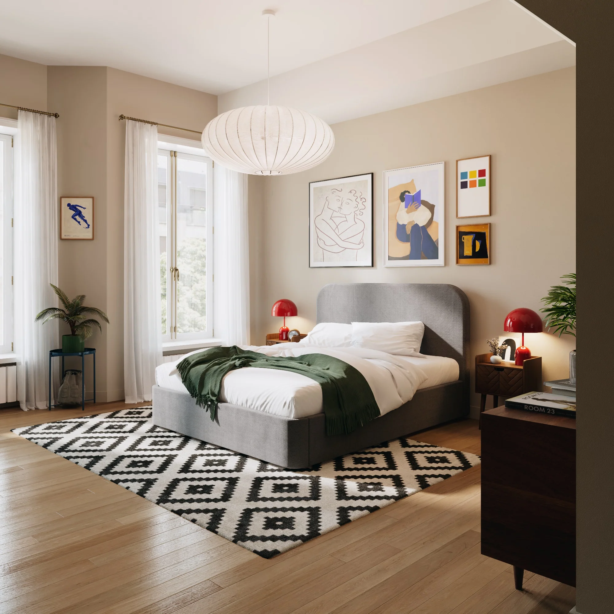 Cama con canapé abatible Sommeil - Image 17