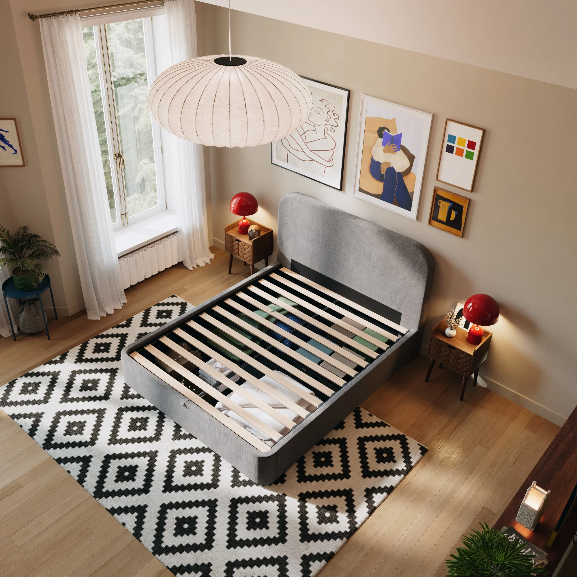 Cama con canapé abatible Sommeil - Image 18