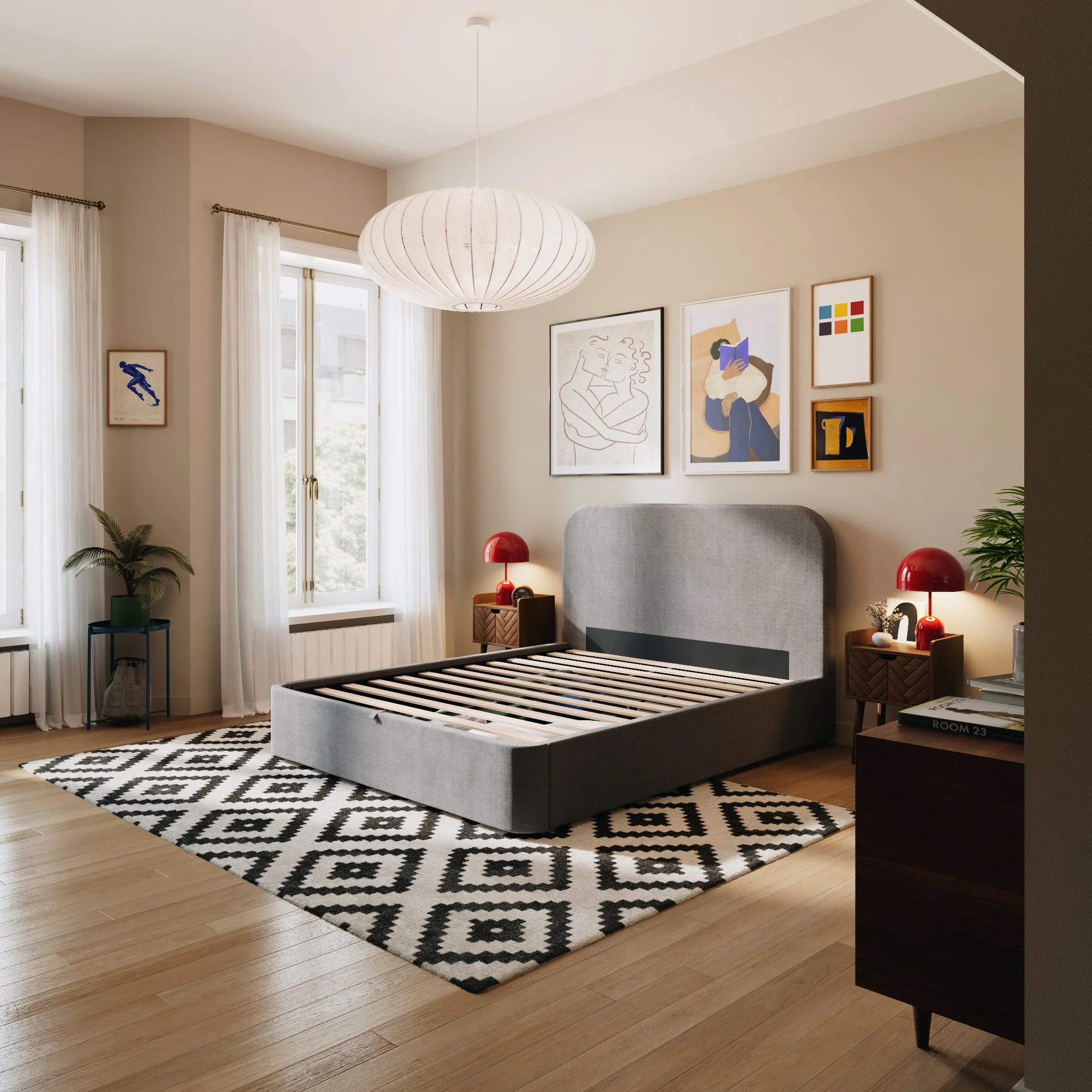 Cama con canapé abatible Sommeil - Image 24