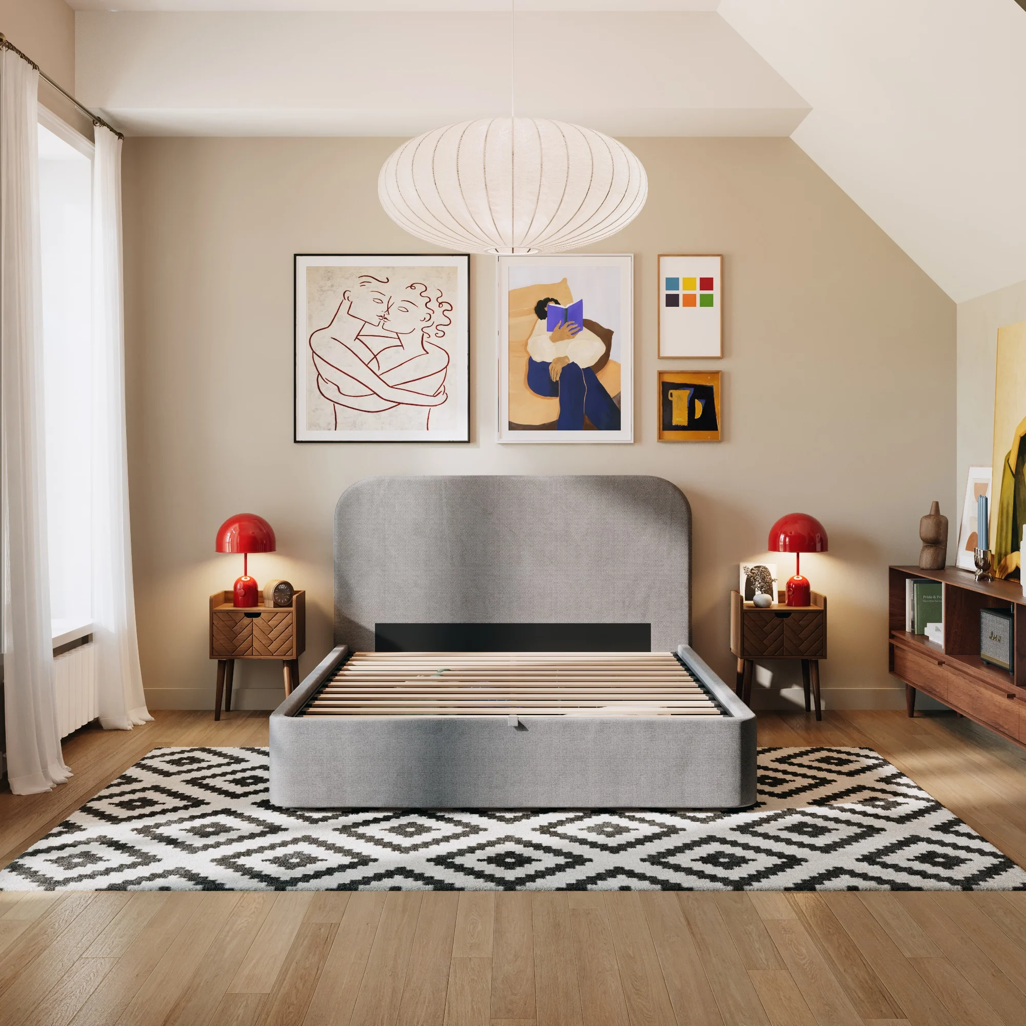 Cama con canapé abatible Sommeil - Image 25