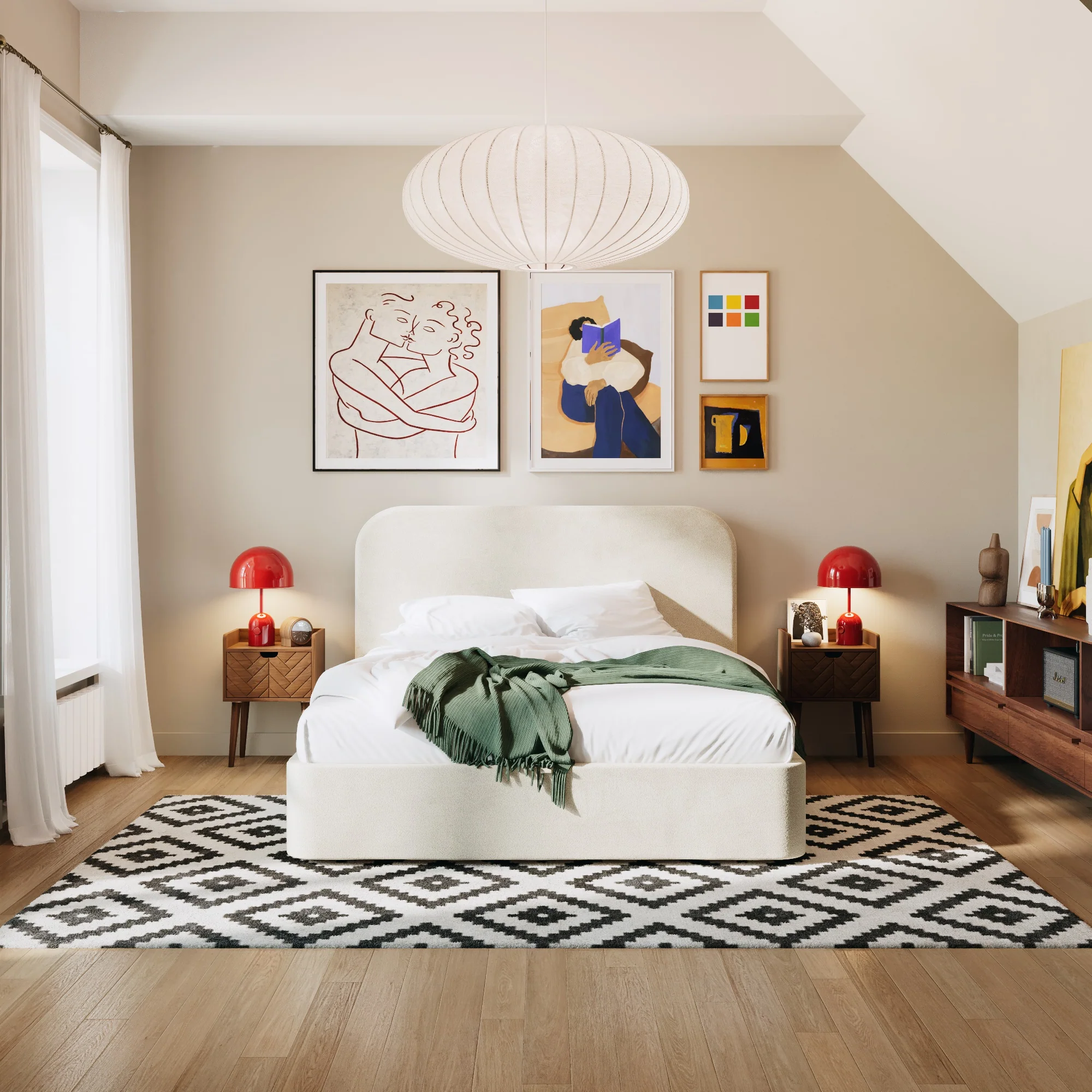 Cama con canapé abatible Sommeil - Image 30