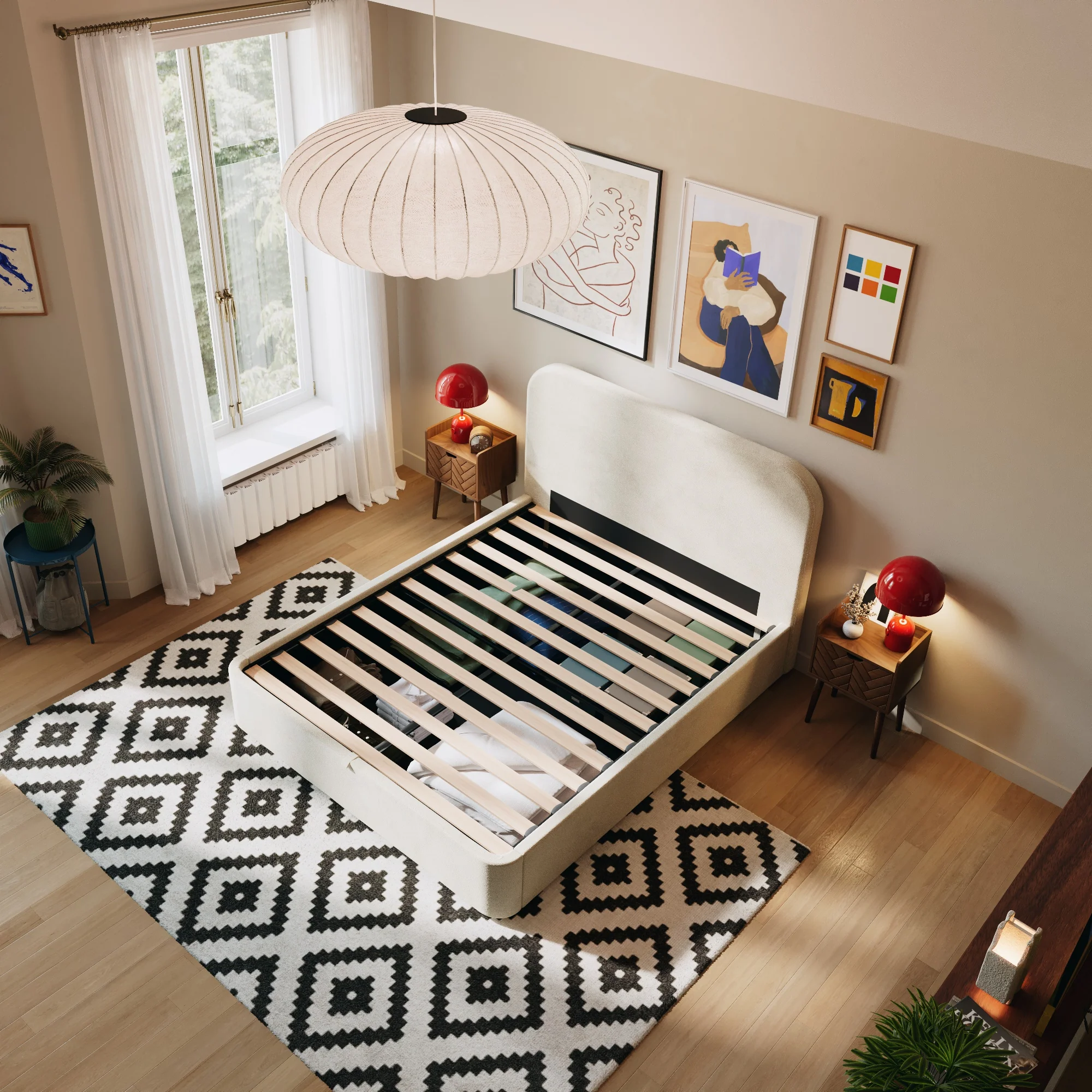 Cama con canapé abatible Sommeil - Image 32