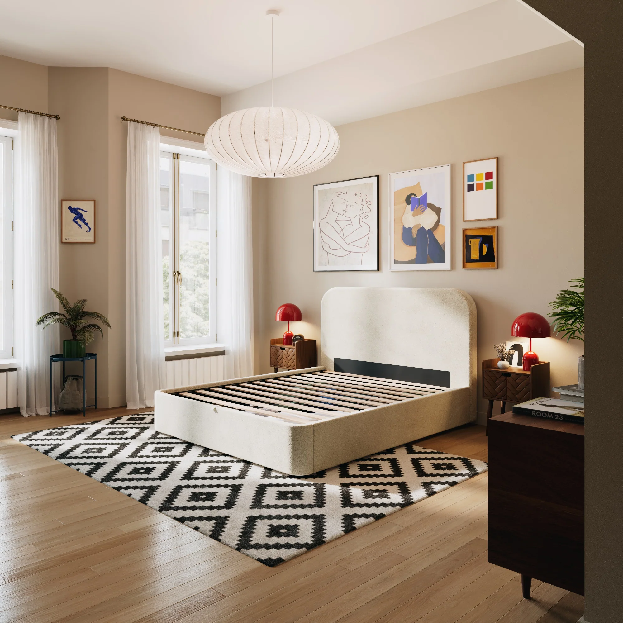 Cama con canapé abatible Sommeil - Image 33