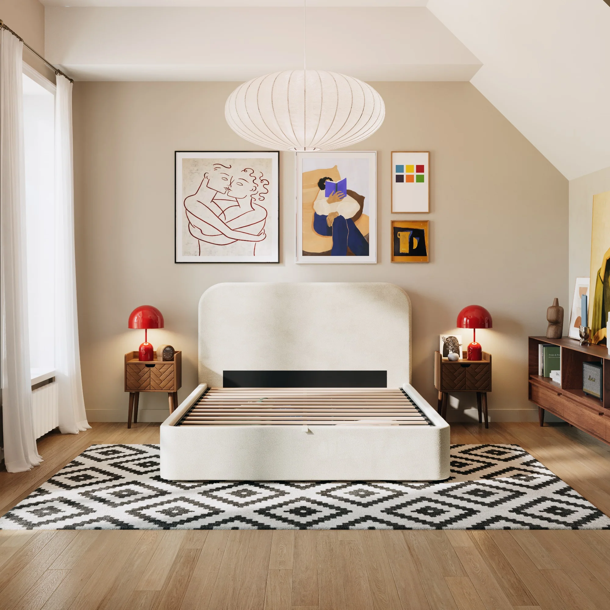 Cama con canapé abatible Sommeil - Image 39