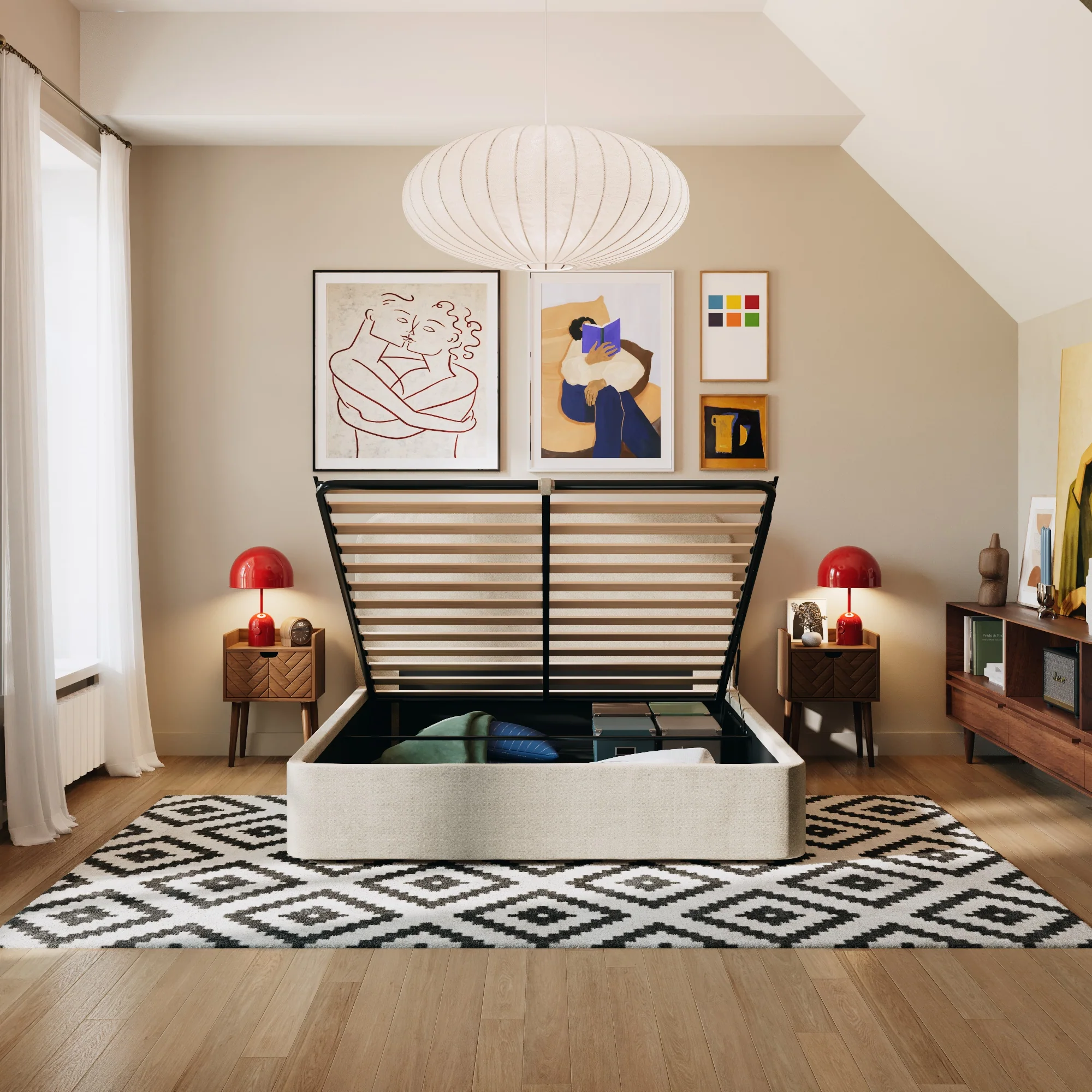 Cama con canapé abatible Sommeil - Image 8