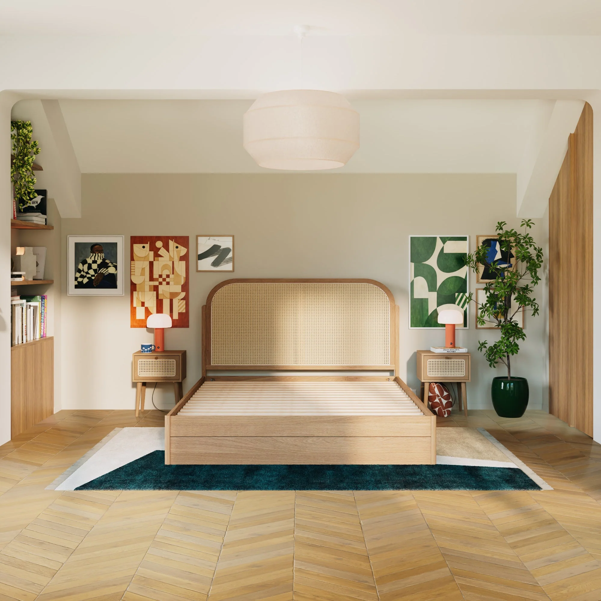 Cama de ratán Java - Image 15