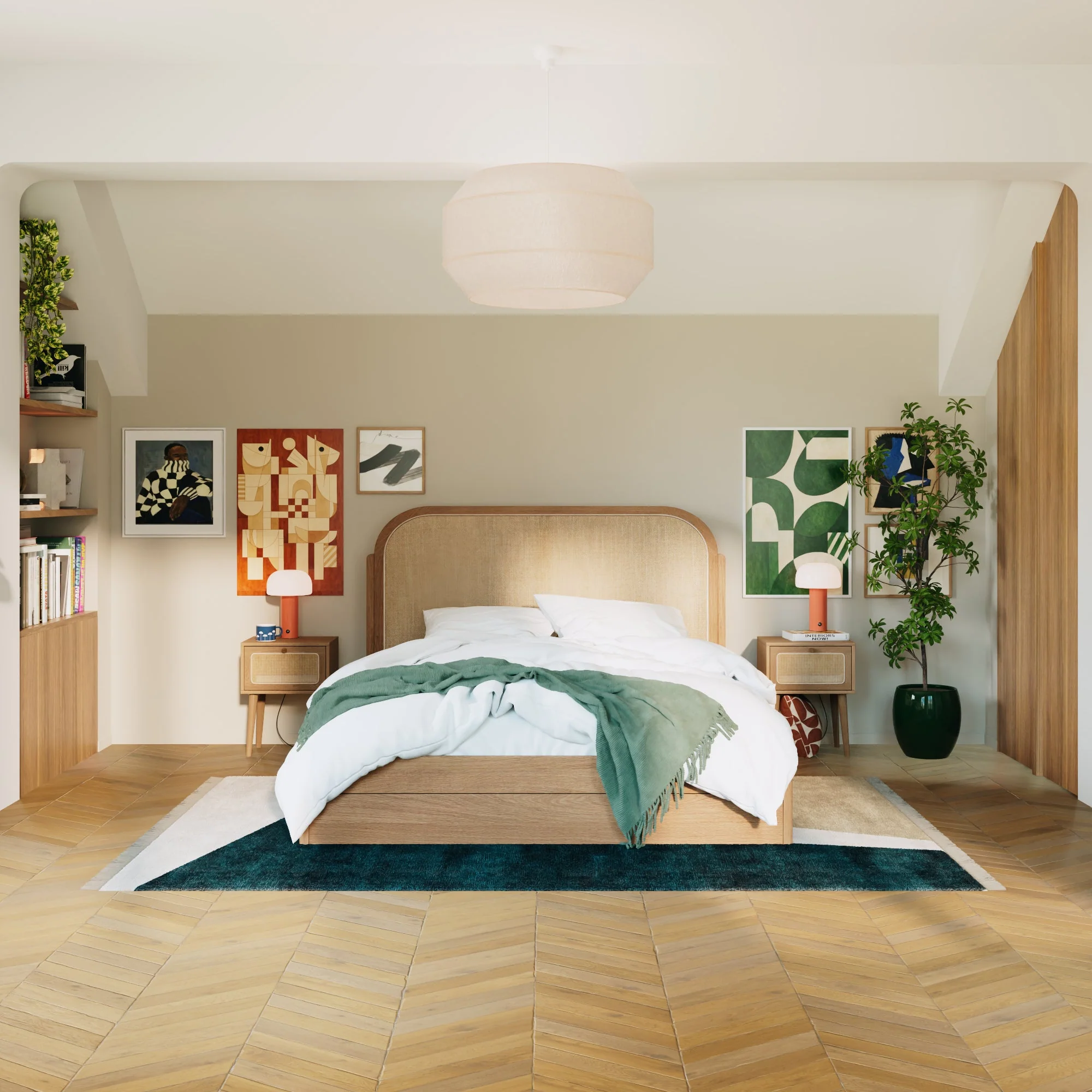 Cama de ratán Java - Image 3