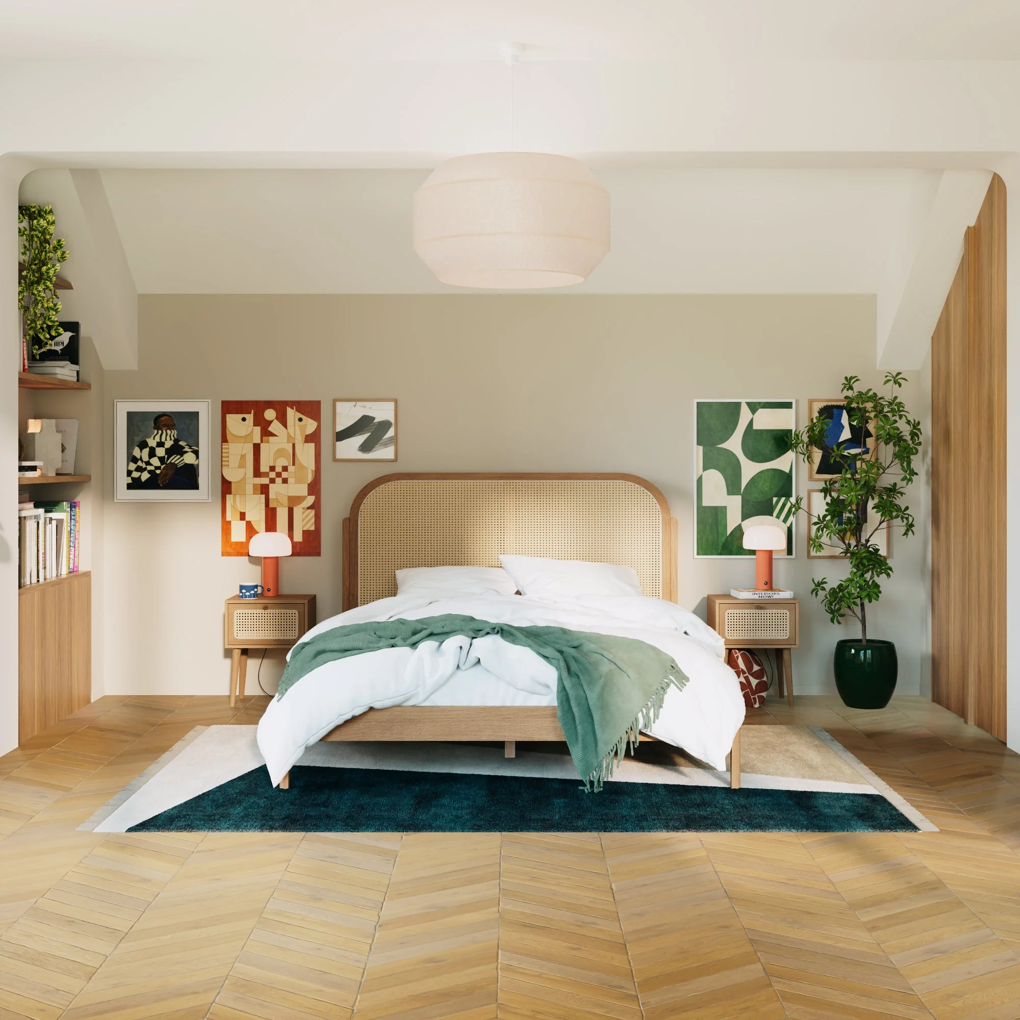 Cama de ratán Java - Image 31