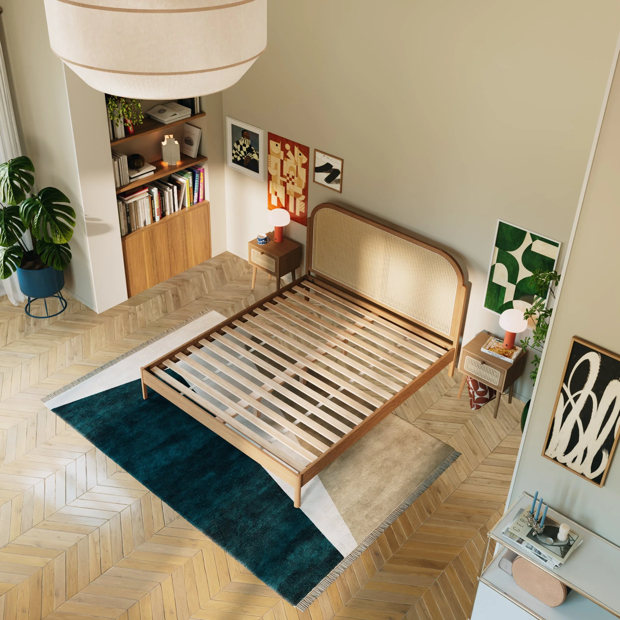 Cama de ratán Java - Image 34
