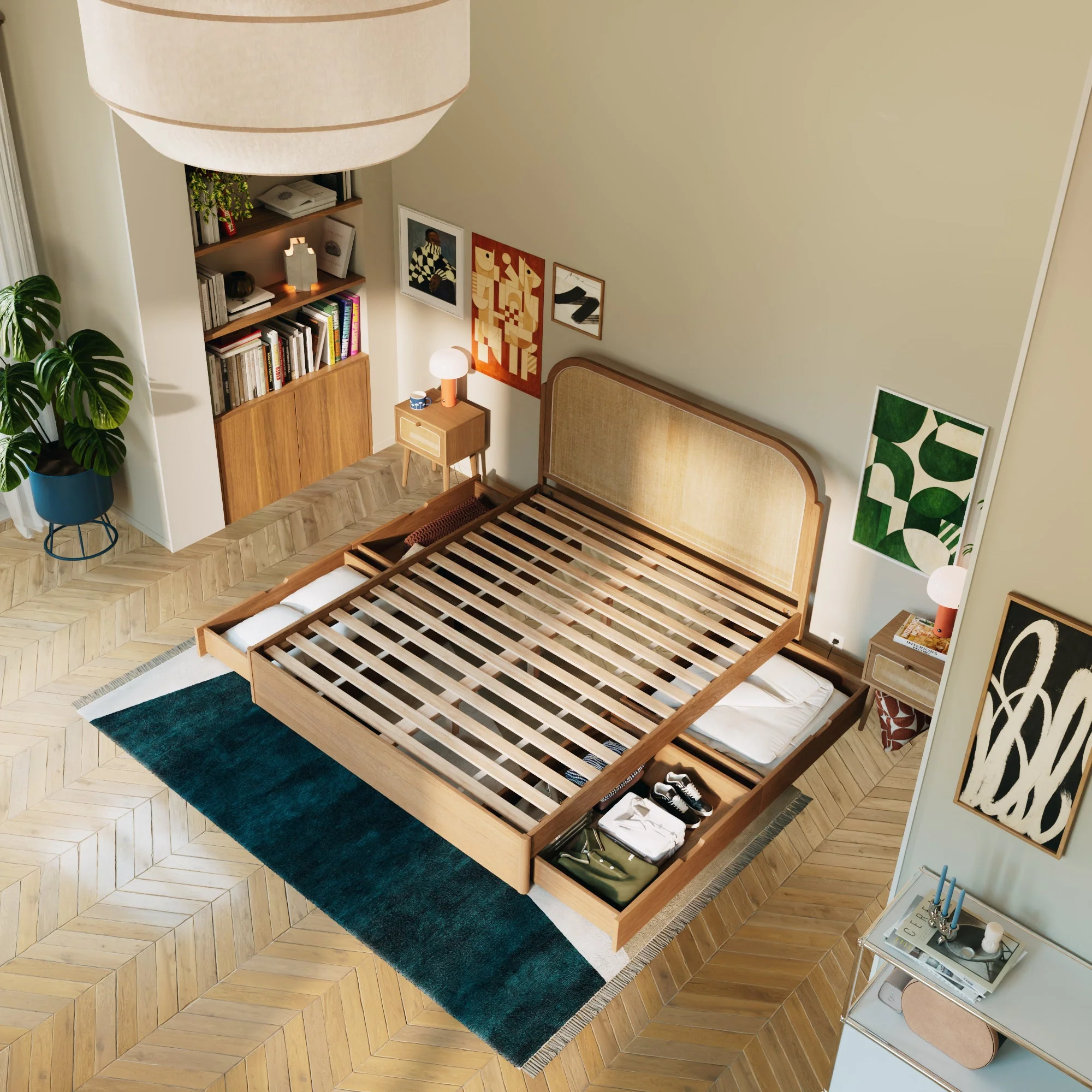 Cama de ratán Java - Image 6